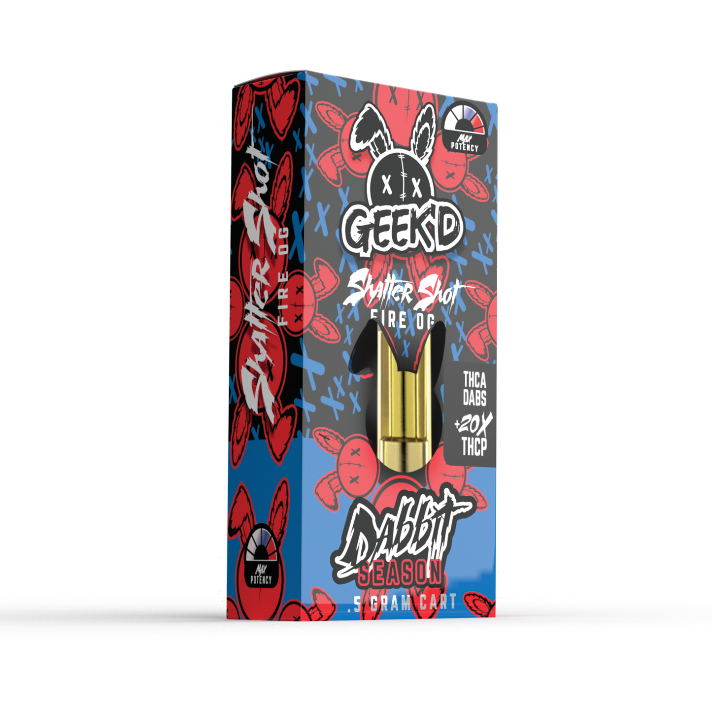 GEEK'D | Full-Spec 0.5 G Vape Cartridge