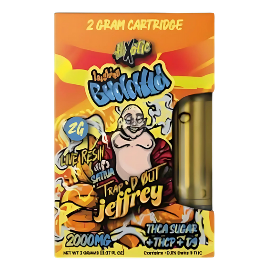 Hixotic | Trap’d Out Jeffrey |THCa Sugar Vape Cartridges - 2G